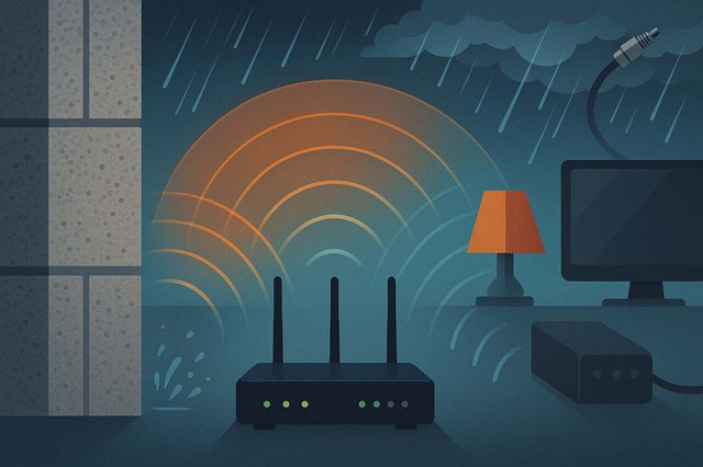 Environmental factors affecting network performance such as heat, humidity, and physical barriers.
