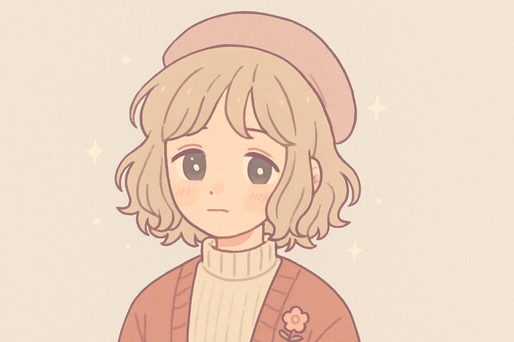 BAYDEWS Avatar Maker V2 character with pastel hair and soft kawaii outfit.