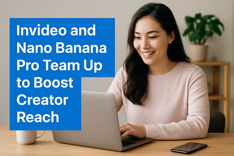 Invideo and Nano Banana Pro Team Up to Boost Creator Reach Invideo and Nano Banana Pro interface with creators boosting reach