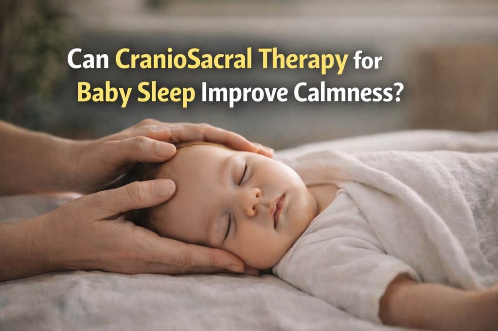 CranioSacral Therapy session for baby sleep