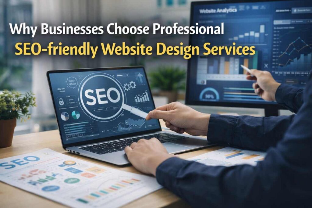 Why Businesses Choose Professional SEO-friendly Website Design Services SEO-friendly website design services analytics dashboard