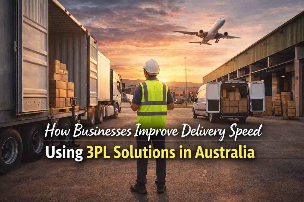 Warehouse and delivery operations using 3PL solutions in Australia for faster shipping