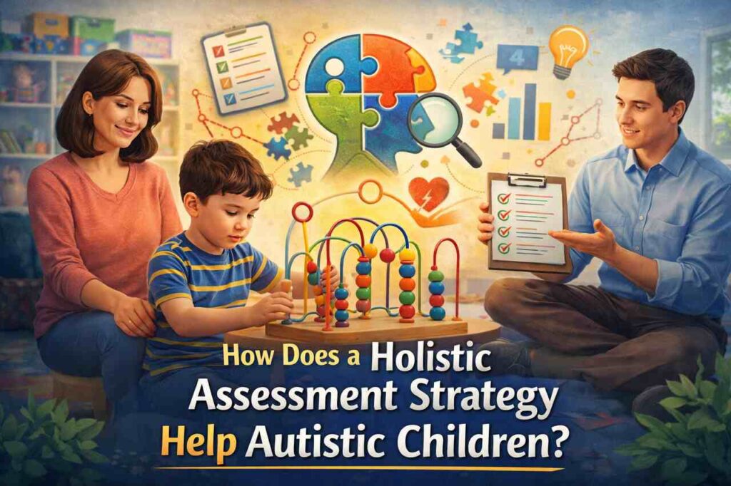 Holistic assessment strategy supporting autistic child development