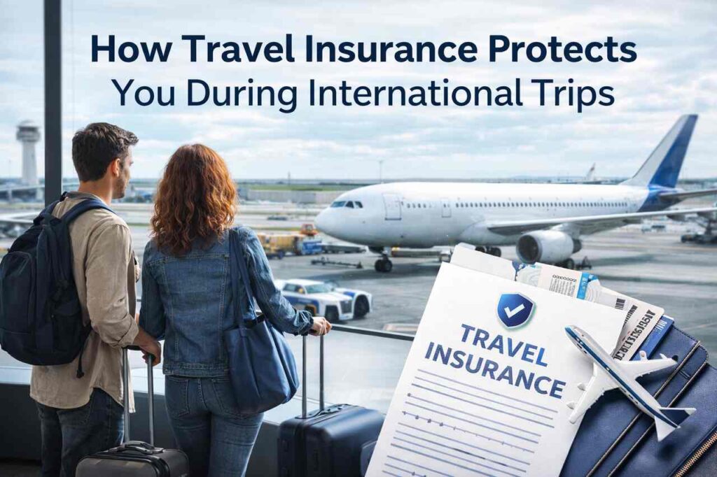 Travel insurance protection during international trips