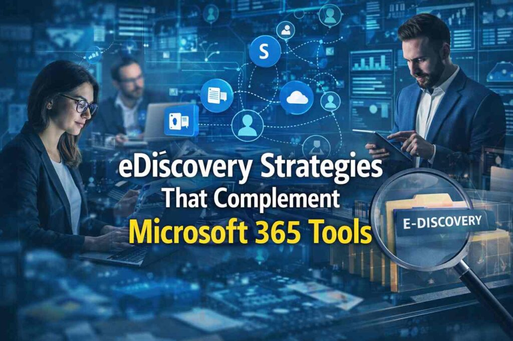 eDiscovery strategies with Microsoft 365 tools for data compliance
