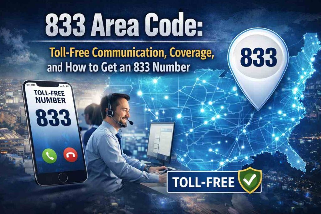 833 Area Code: Toll-Free Communication, Coverage, and How to Get an 833 Number 833 area code toll-free number communication image