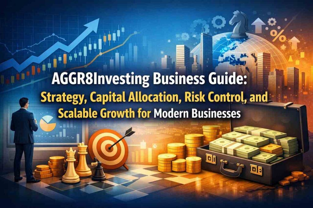 AGGR8Investing Business Guide: Strategy, Capital Allocation, Risk Control, and Scalable Growth for Modern Businesses AGGR8Investing Business Guide featured image with business growth charts and capital allocation visuals