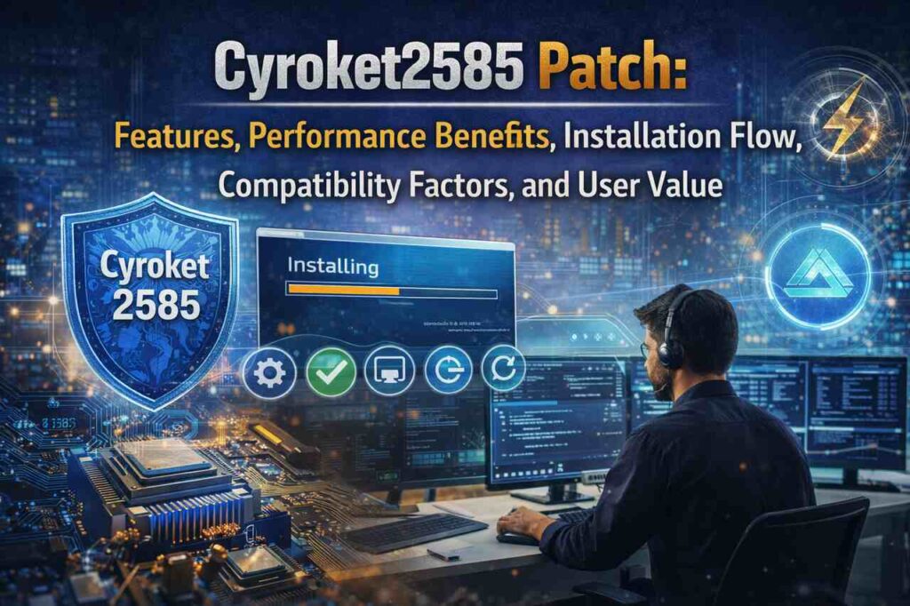 Cyroket2585 Patch: Features, Performance Benefits, Installation Flow, Compatibility Factors, and User Value Cyroket2585 patch features performance installation image