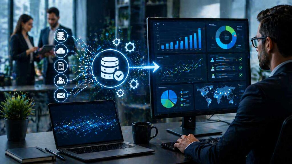 B2B growth automated data accuracy analytics image