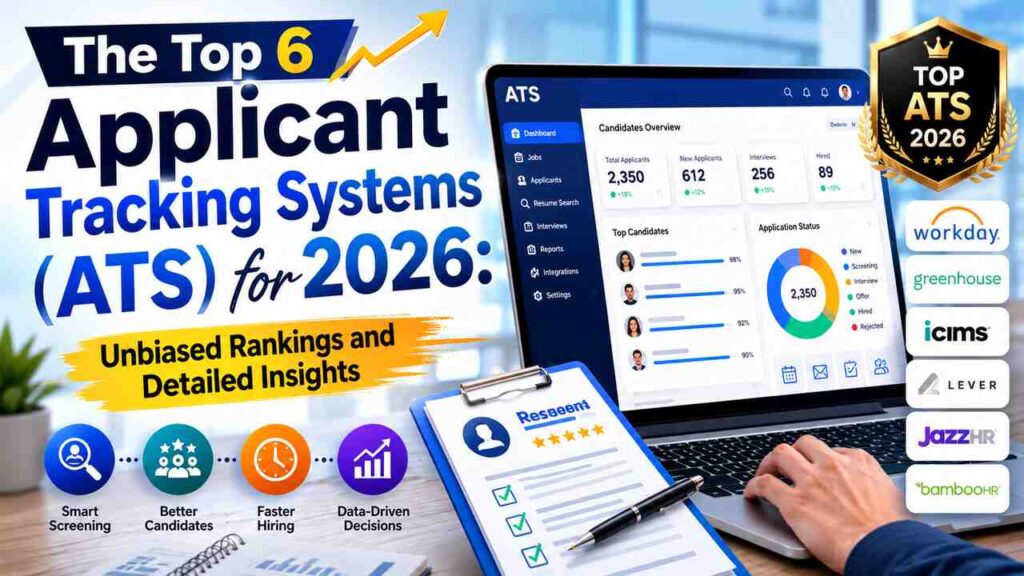 Top Applicant Tracking Systems 2026 hiring software rankings