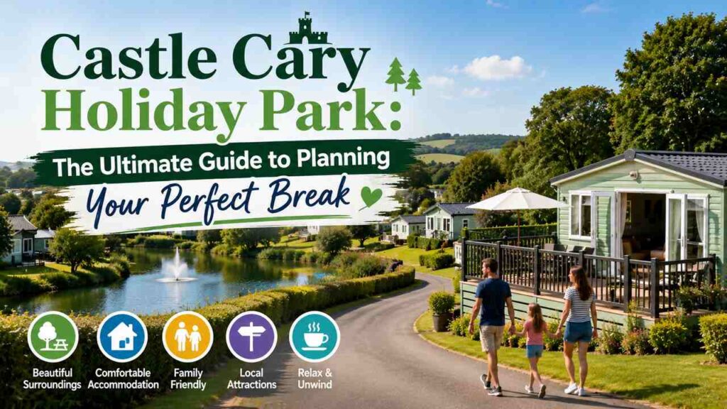 Castle Cary Holiday Park with lodges and family activities