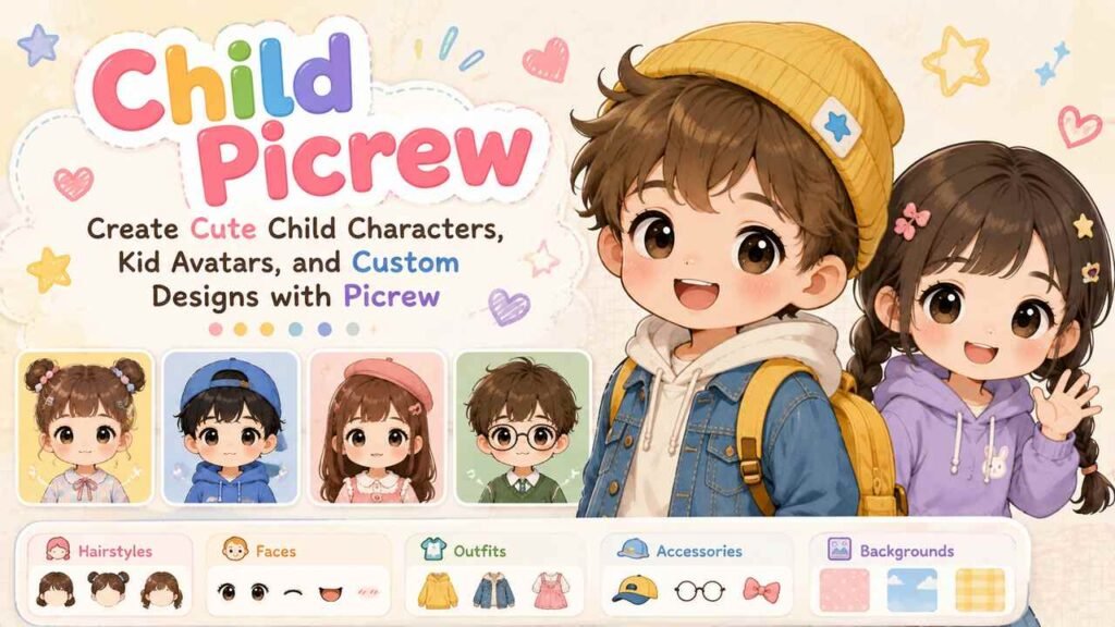 Child Picrew: Create Cute Child Characters, Kid Avatars, and Custom Designs with Picrew Child Picrew kid avatars and cute child character creator