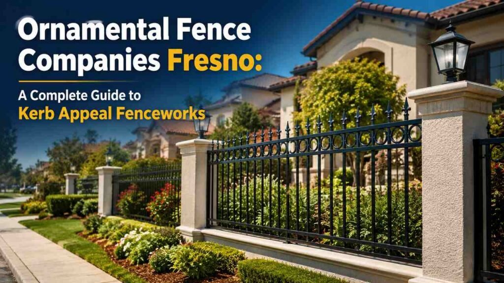 Ornamental fence companies Fresno guide