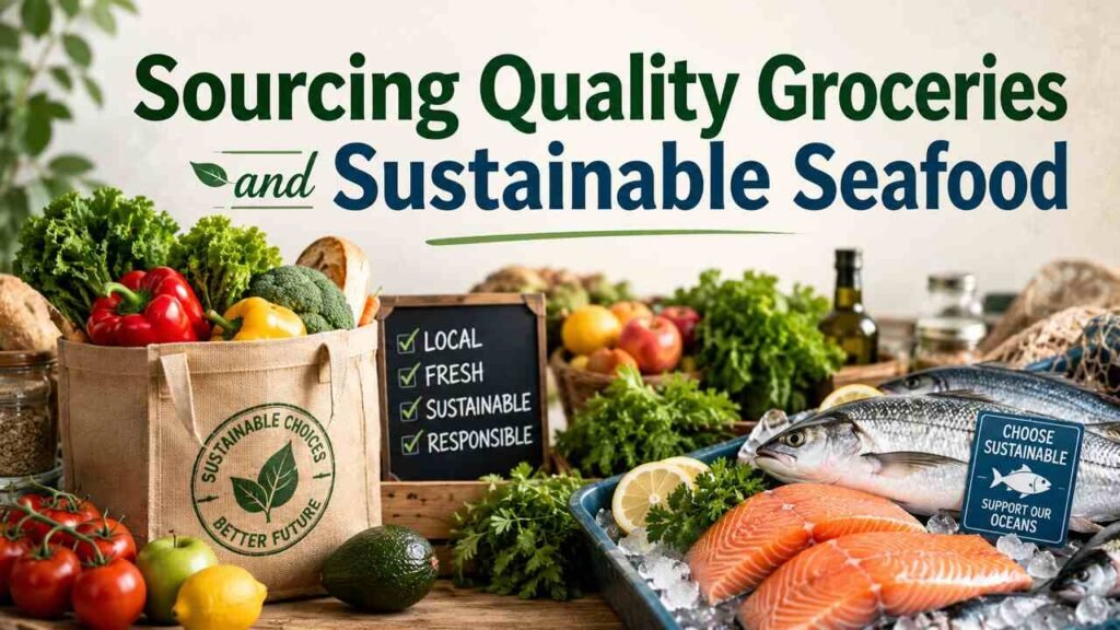 Sourcing Quality Groceries and Sustainable Seafood Quality groceries and sustainable seafood