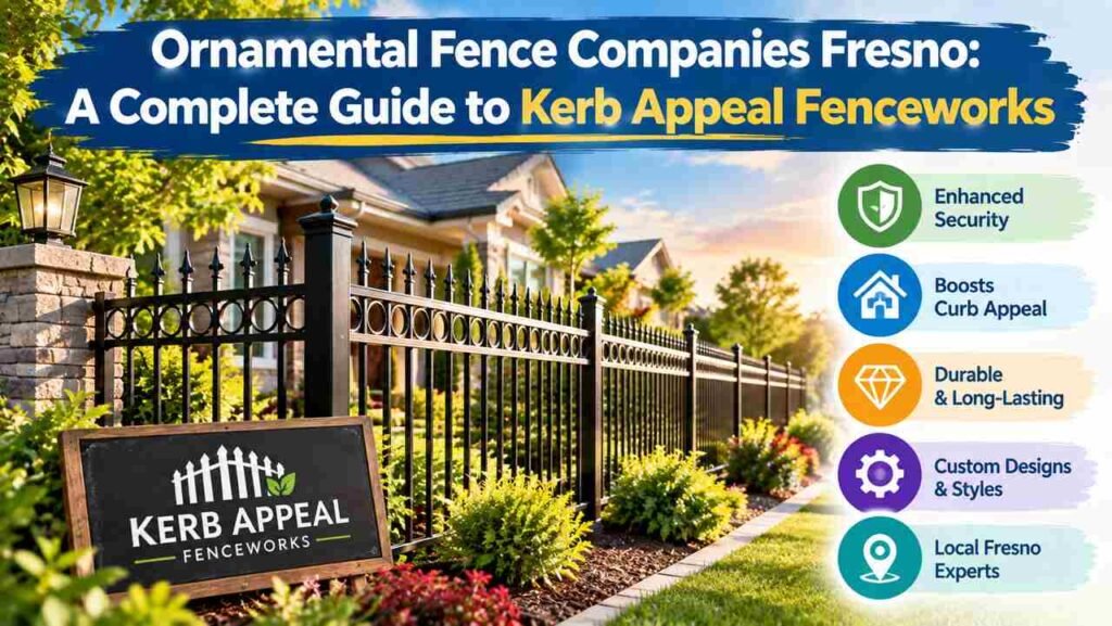 Ornamental Fence Companies Fresno: A Complete Guide to Kerb Appeal Fenceworks Ornamental fence companies in Fresno