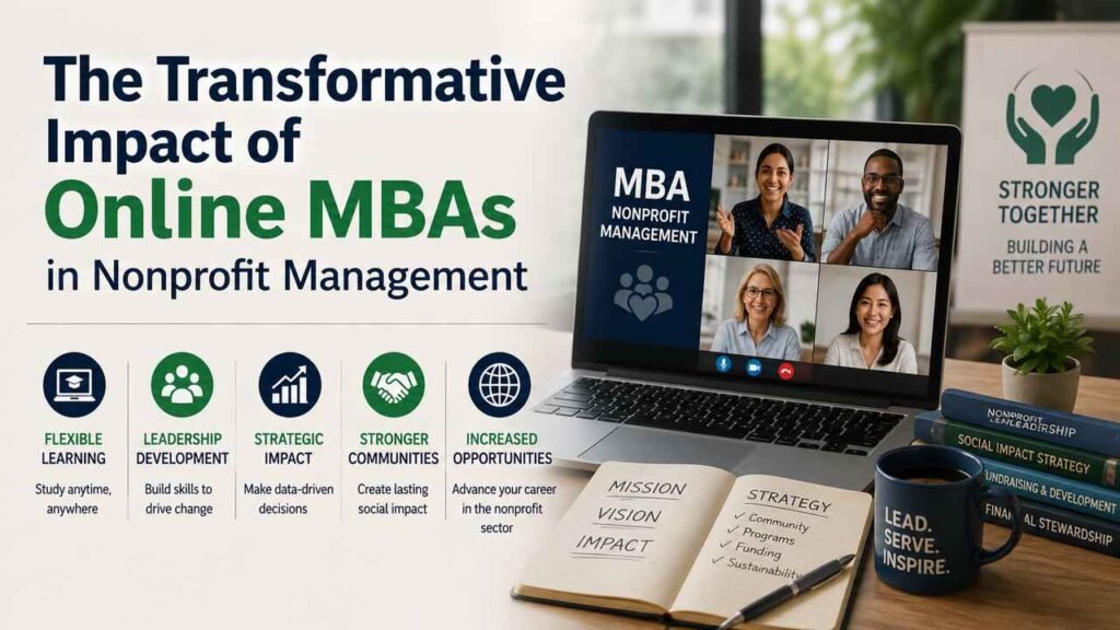 The Transformative Impact of Online MBAs in Nonprofit Management Online MBA in nonprofit management